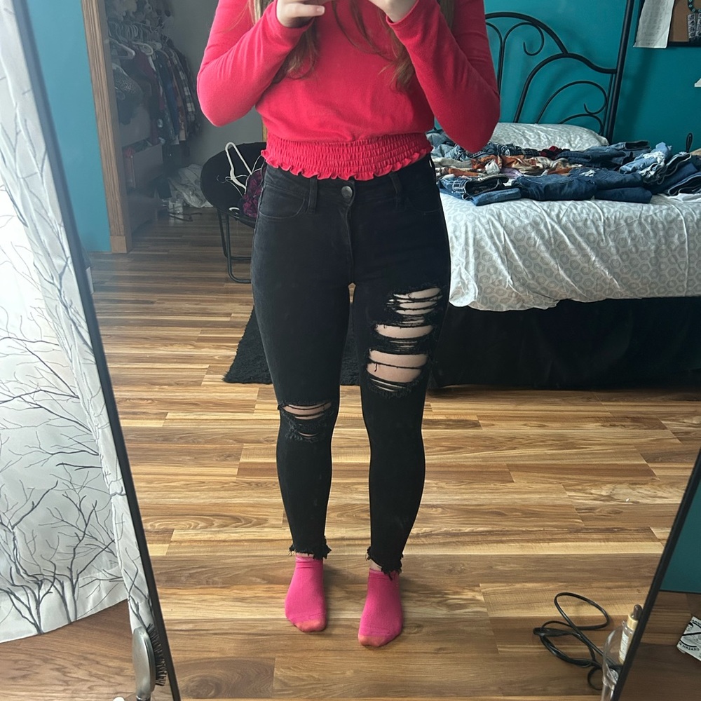 American Eagle Outfitters black jeans
